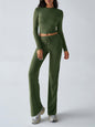 Sports Yoga Style Long-sleeved Straight Pants Casual Suit