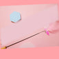 Cat Toy Teaser Plush Feather Bell Teaser Relieving Boredom Self-Hi Pet
