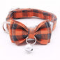 Cat Bell Collar Butterfly Bow Tie Pet Outing Optional Hand Holding Rope