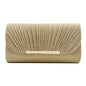 Women's Hardware Edge Party Pattern Fine Pink Clutch