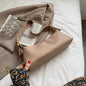 Simple Solid Color One-shoulder Messenger Women's Bag