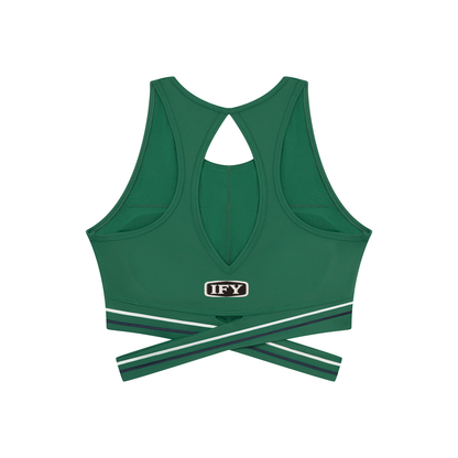 Women’s Criss-Cross Band Sports Bra
