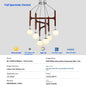 Living Room Chandelier Solid Wood Stairs Dining-room Lamp