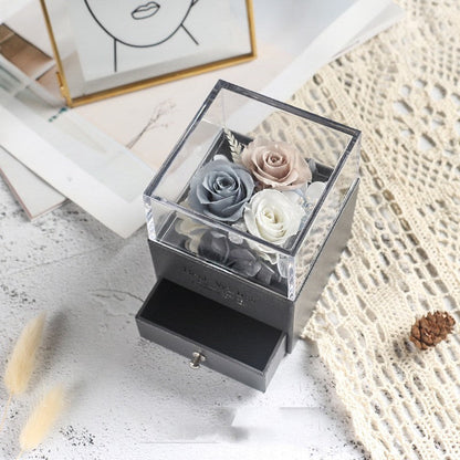 Eve Valentine's Day Eternal Flowers Gift Box Ornaments