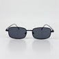 Retro Small Box Square Metal Glasses