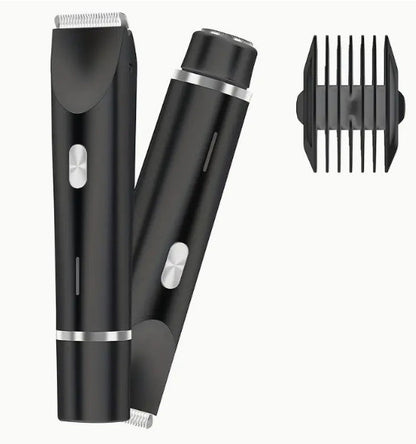 2 In 1 Hair Remover Women's Double Head Shaver Private Pubic Hair Trimmer Electric Razor Wet Dry Electric Body Hair