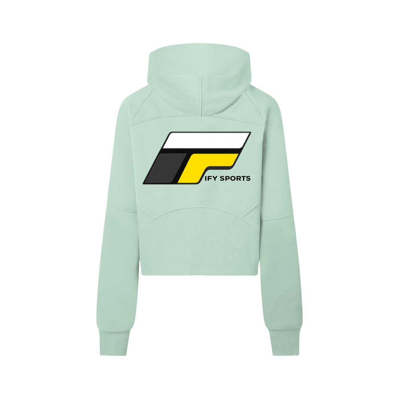 Cropped Half-Zip Hoodie