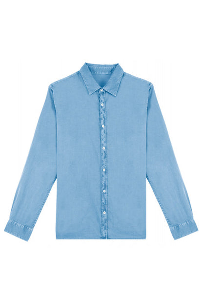 Organic Washed Long Sleeve Shirt
