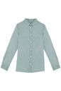 Organic Washed Long Sleeve Shirt: Ladies