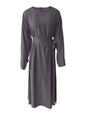 Plus Size Lace Up Muslim Women's Dress