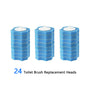 Disposable toilet brush set