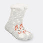 Christmas Women's Thickened Fleece-lined Room Socks