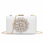 Chain bag with one shoulder slung bag