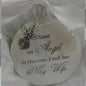 Angel In Heaven Badminton Plastic Ball Ornament Christmas Tree Pendant