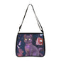 Factory Direct Supply Polyester Underarm Bag Gothic Cat Printing Shoulder Bag Simple Women's Fashion Bag