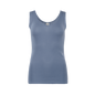 Organic Cotton V-neck Vest: Womens