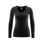 Organic Cotton Thermal Long Sleeve T-shirt: Womens