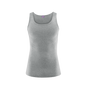 Organic Cotton Ribbed Vest: Mens