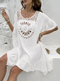 Beach Crochet Stitching Tassel Dress Swimsuit