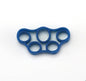 Silicone Finger Trainer Hand Gripper Resistance Bands Fitness