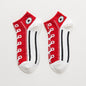 Combed Cotton Deodorant Breathable Boat Socks