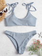 Sexy strapless low waist bikini