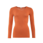 Wool & Organic Cotton Long Sleeve T-shirt: Womens