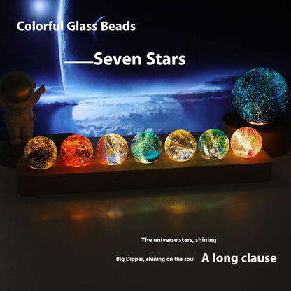 Colorful Glass Bead Crystal Decoration Valentine's Day Birthday Gift
