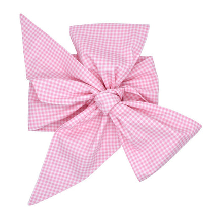Baby Swaddling Cloth with Cotton Bow - Soft Newborn Swaddle Blanket Wrap for Infants