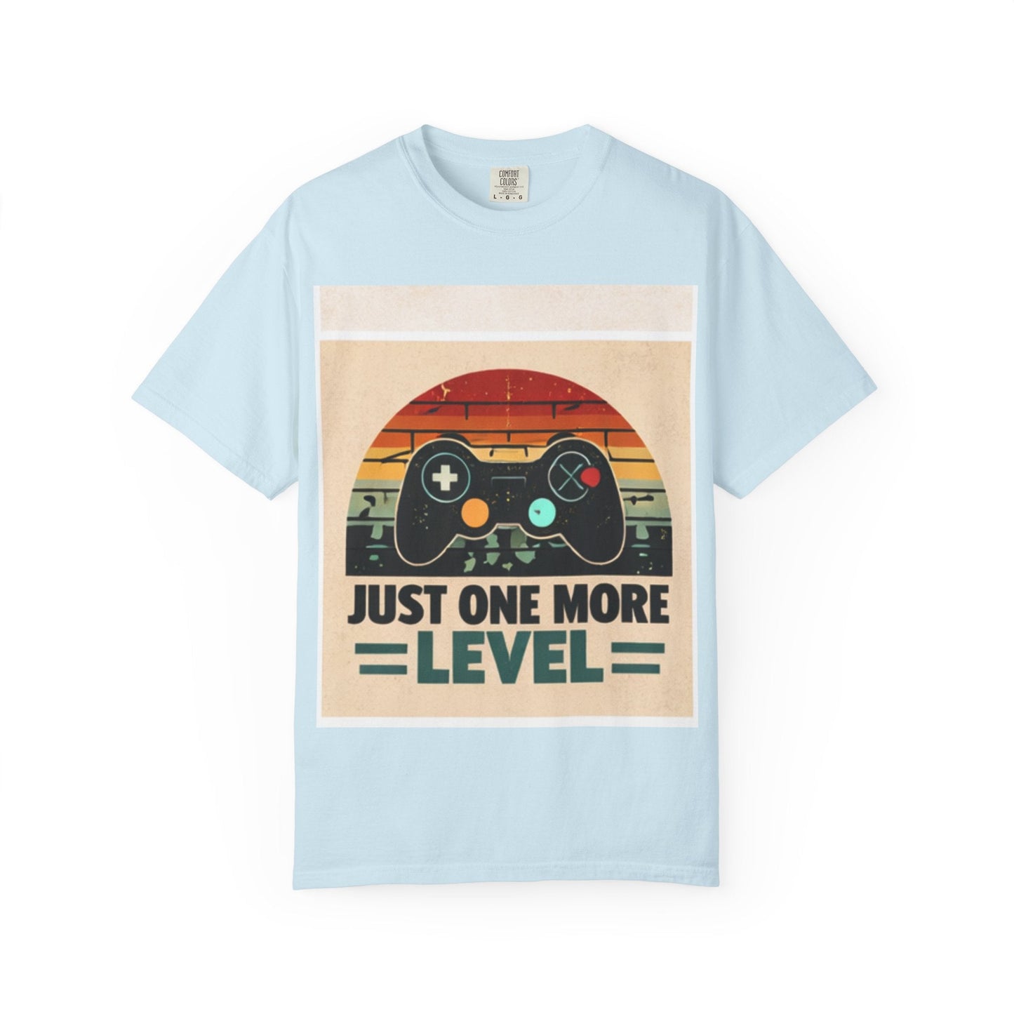 Retro Video Game Controller Just One More Level T-Shirt | Gamer Tee