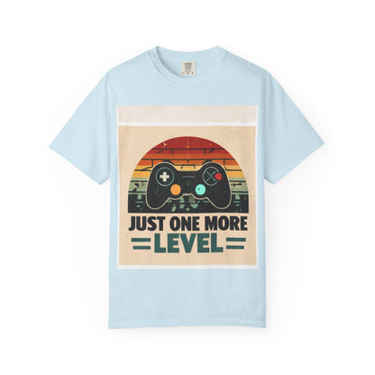 Retro Video Game Controller Just One More Level T-Shirt | Gamer Tee