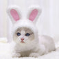 Fashion Warm Rabbit Ears Pet Hat
