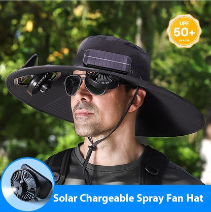 Camouflage Military Green Fan