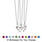 Mother's Day Gift Jewelry Stitched Love Diamond Necklace