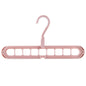 9-hole Clothes Hanger Organizer Space Saving Hanger Multi-function Folding Magic Hangers Drying Racks Scarf Clothes Storage