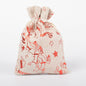 Snowflake Elk Candy Cotton Linen Packaging Bag