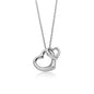 Fashion simple gold plated heart-shaped necklace female Valentine's Day gift