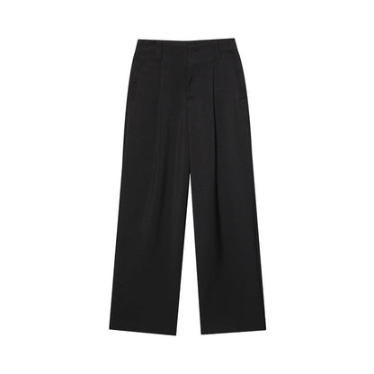 Loose Vest Casual Pleated Pants