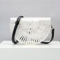 Round Acrylic Cross Body Bag Summer Mini Girls Lady Handbags