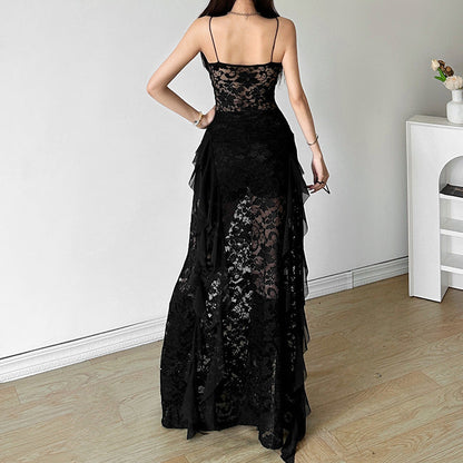 Women's Solid-color Slim-fit Dress