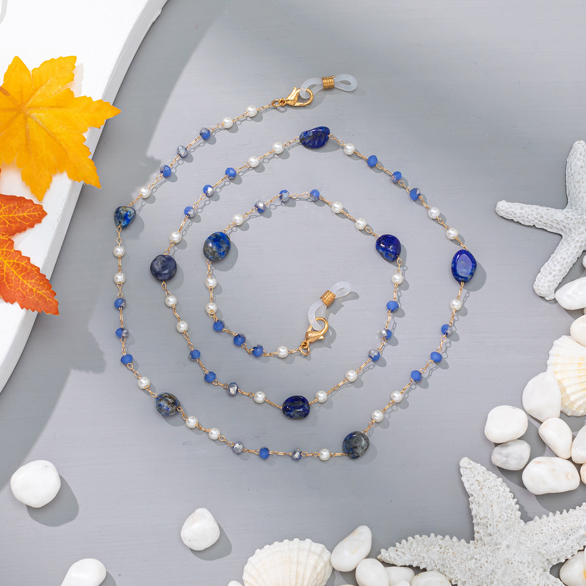 Summer Fresh And Delicate Girl Series Crystal Colorful Glasses Pendant