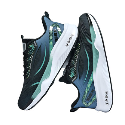 Men's Plus-Size Spring And Summer New Mesh Running Shoes, Featuring a Soft And Lightweight Knitted Breathable Mesh with Shock-Absorbing Soles