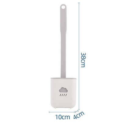 Toilet Soft Glue Dead Corner Cleaning Toilet Gap Long Handle Toilet Toilet Brush