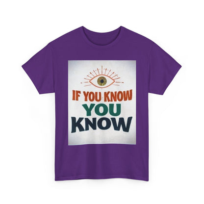 If You Know You Know Retro Eye Tee | Vintage Graphic T-Shirt