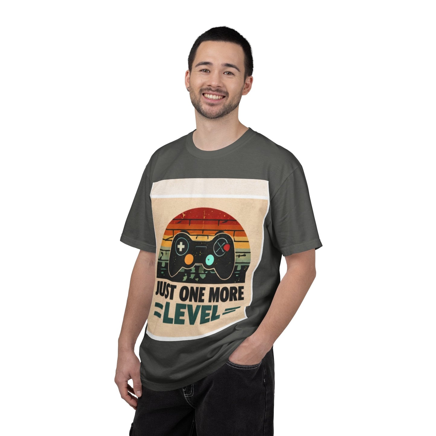 Retro Video Game Controller Just One More Level T-Shirt | Gamer Tee