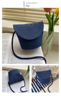 French Style Straw Bag Shoulder Crossbody