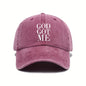 Retro Washed All-season Versatile Baseball Cap For Outdoor Use