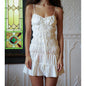 Drawstring Ruched Sexy Strap Dress