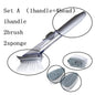 2 In1 Long Handle Cleaning Brush With Removable Brush Head Ktichen Gadgets
