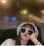 Black Technology Online Red Valentine's Day Gift Same Love Light Effect Glasses Sunglasses Creative Glasses
